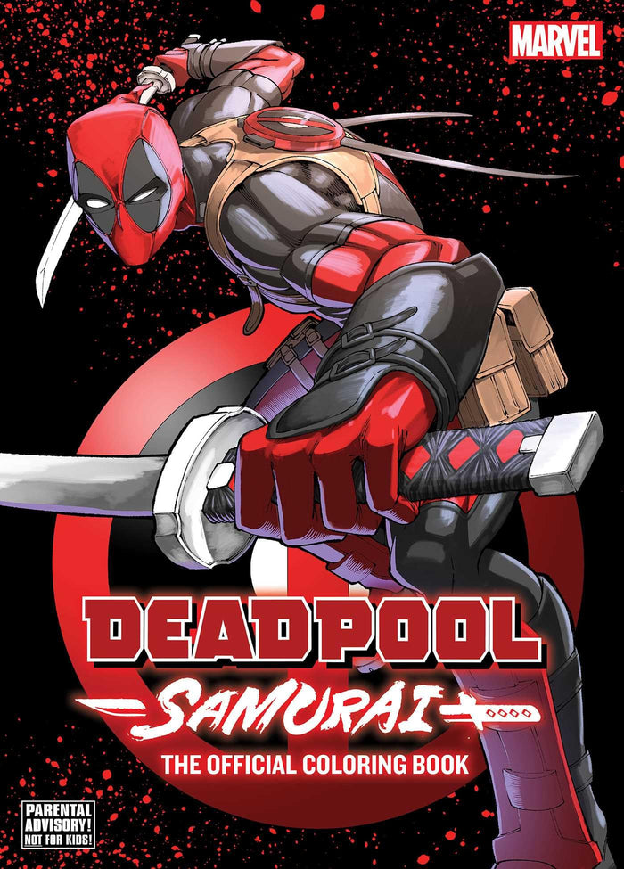 Deadpool: Samurai―The Official Coloring Book by VIZ Media - Paperback cover