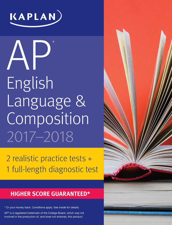 AP English Language & Composition 2017-2018 (Kaplan Test Prep) by Denise Pivarnik-Nova - Paperback cover
