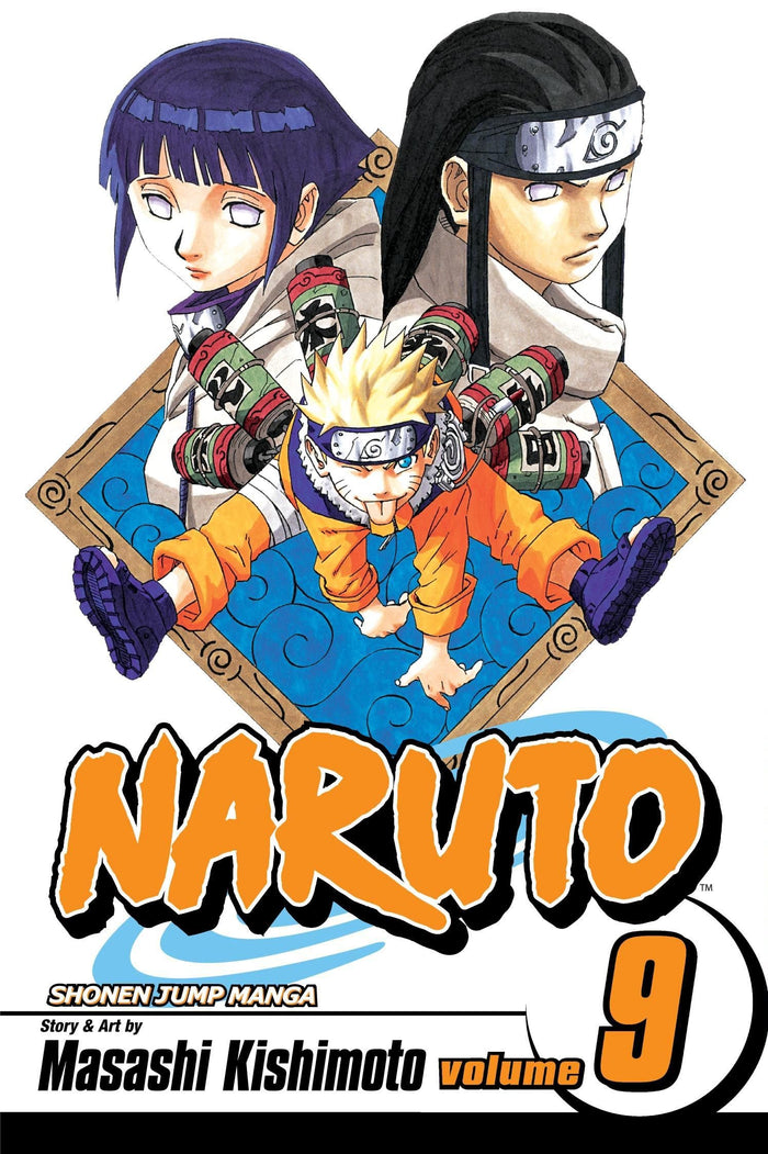 Naruto, Vol. 9: Neji vs. Hinata - Paperback cover
