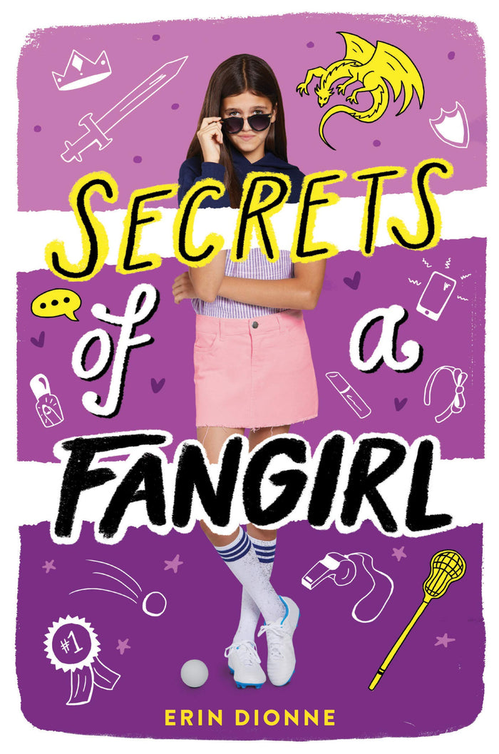 Secrets of a Fangirl by Erin Dionne - Hardcover cover