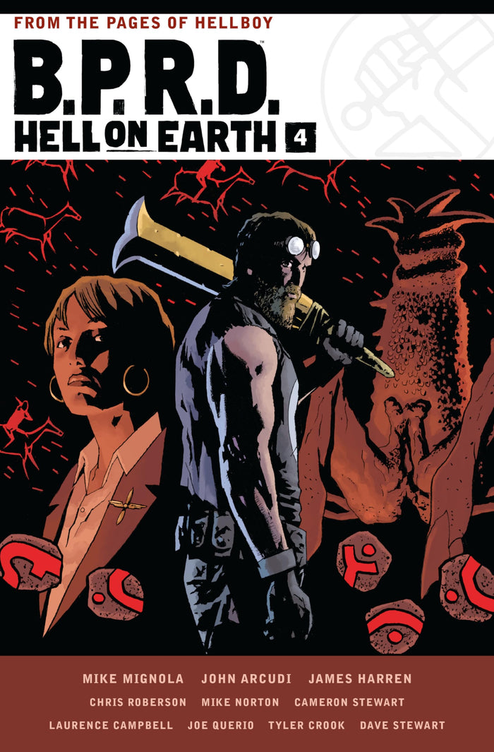 B.P.R.D. Hell on Earth Volume 4 by Mike Mignola - Hardcover cover