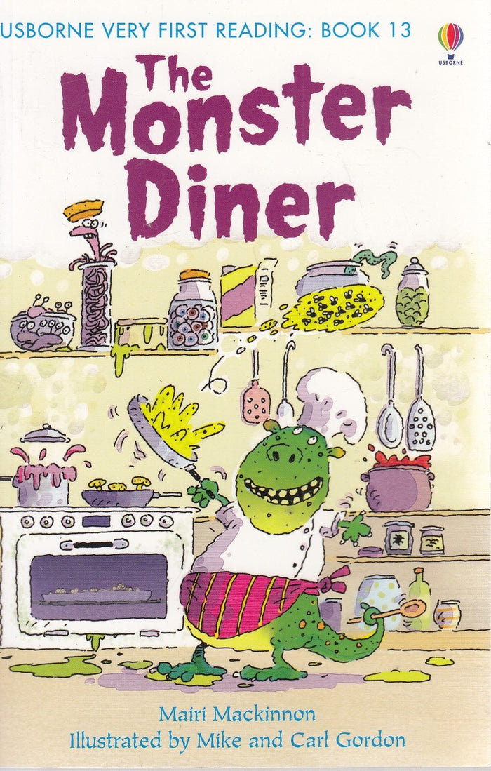 The Monster Diner - Paperback cover