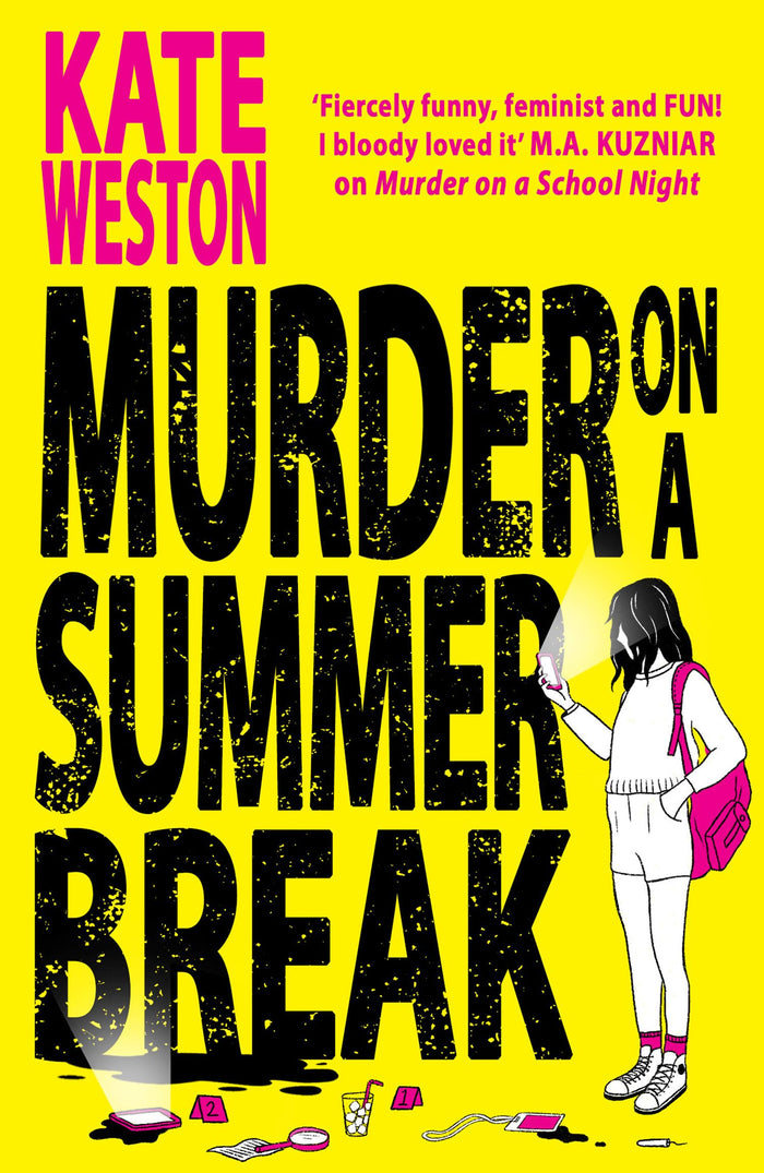 Electric Monkey Murder on a Summer Break. by Kate Weston - Paperback cover