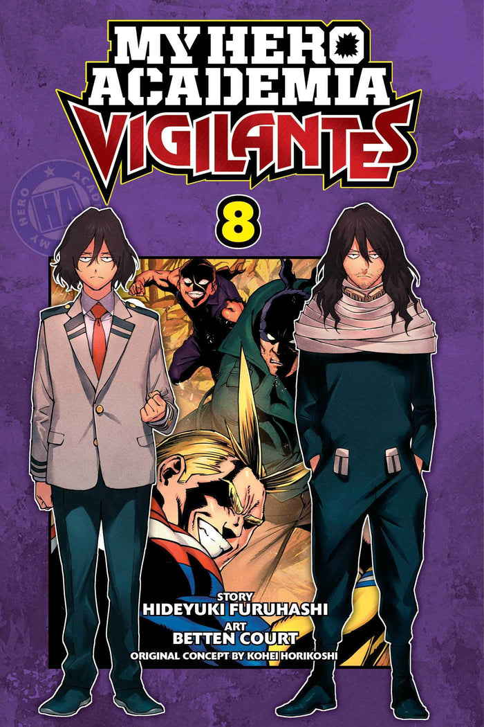 My Hero Academia: Vigilantes, Vol. 8 by Kohei Horikoshi - Paperback cover
