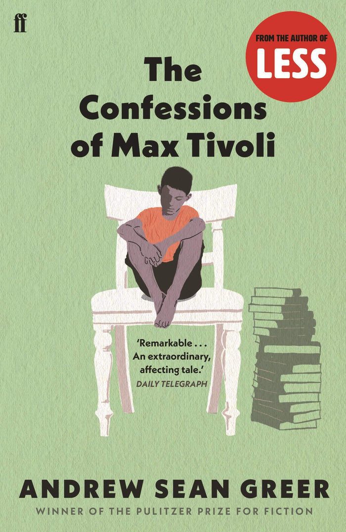 The Confessions of Max Tivoli by Andrew Sean Greer - Paperback cover