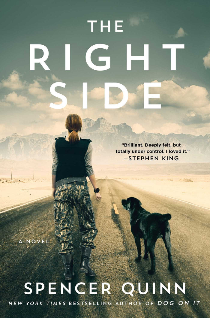 The Right Side: A Novel by Spencer Quinn - Hardcover cover
