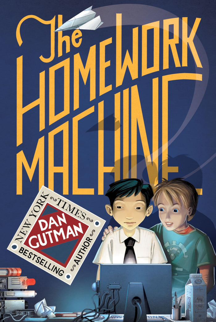 The Homework Machine by Dan Gutman - Paperback cover