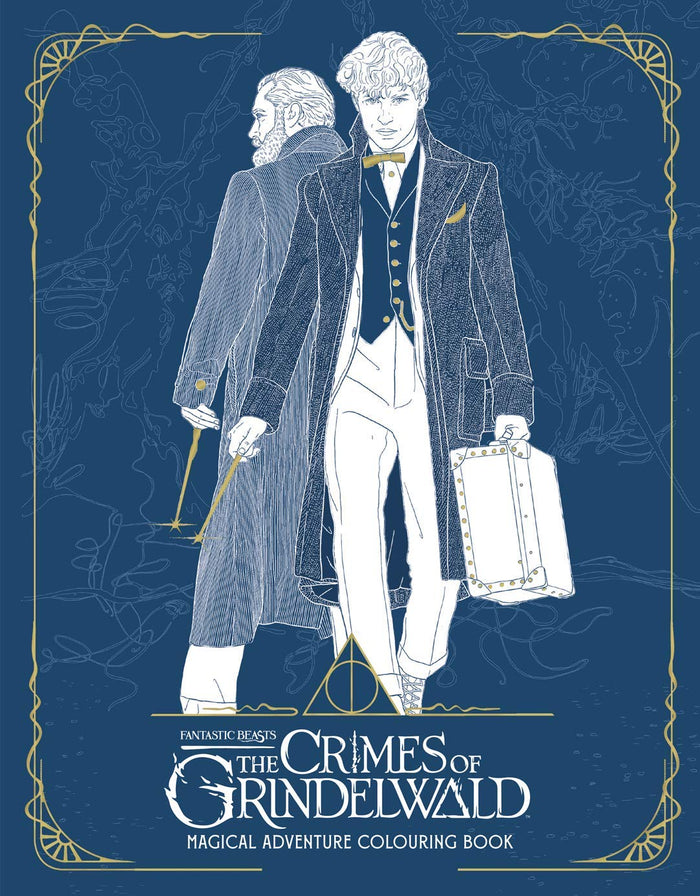 The Crimes of Grindelwald : Magical Adventure Colouring Book Paperback Unknown by Harper Collins - Paperback cover