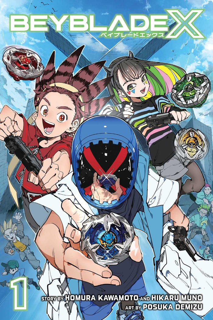 Beyblade X, Vol. 1 by Homura Kawamoto - Paperback cover