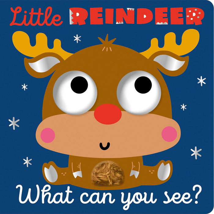 Little Reindeer What Can You See? by Cara Jenkins - Board Book cover