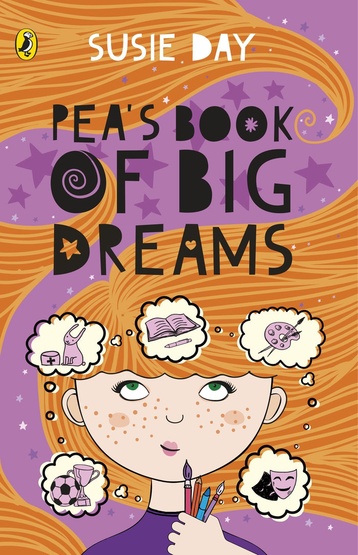 Pea's Book of Big Dreams by Susie Day - Paperback cover