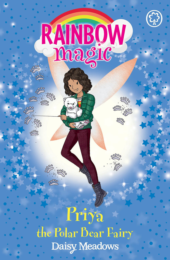 Priya the Polar Bear Fairy: The Endangered Animals Fairies: Book 2 (Rainbow Magic) by Daisy Meadows - Paperback cover