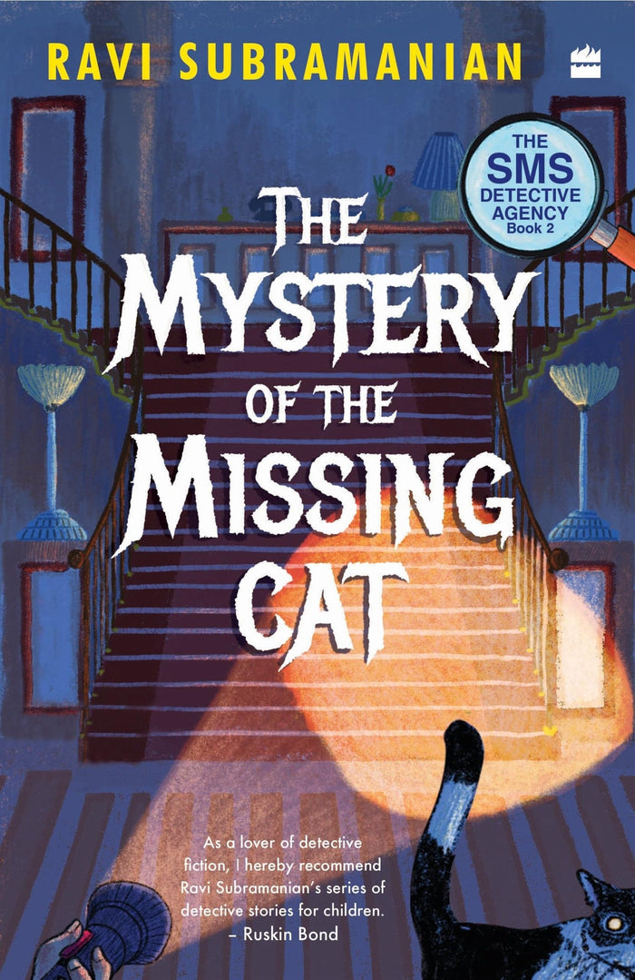 Mystery Of The Missing Cat (SMS Detective Agency Book 2) by Ravi Subramanian - Paperback cover