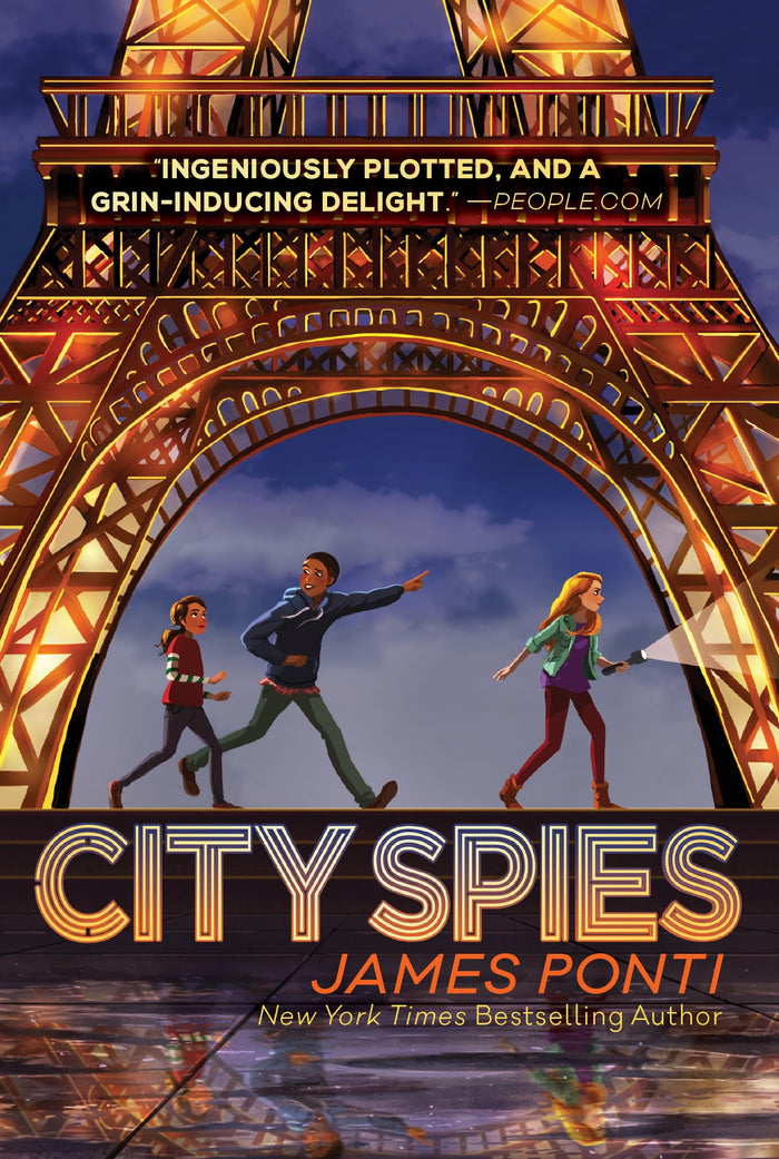 City Spies by James Ponti - Paperback cover