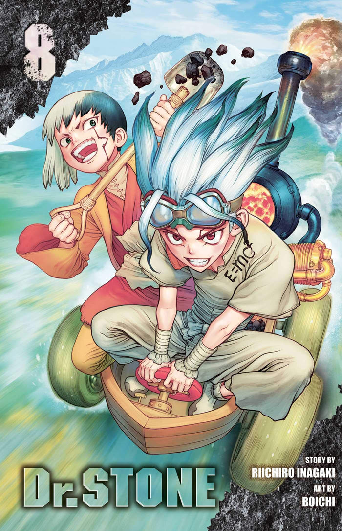 Dr. STONE, Vol. 8: Hotline by Riichiro Inagaki - Paperback cover