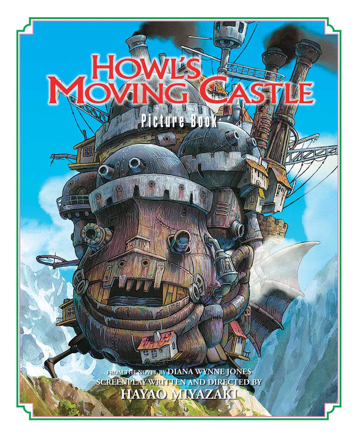 Howl's Moving Castle Picture Book by Hayao Miyazaki - Hardcover cover