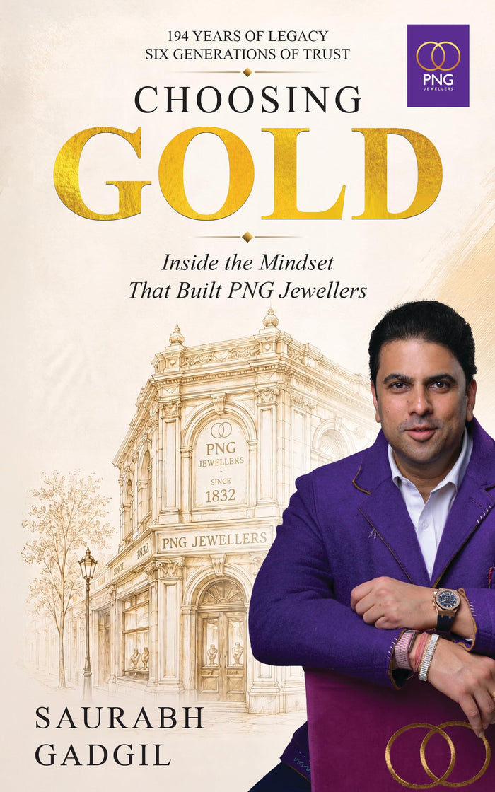 Choosing Gold:Inside The Mindset That Built PNG Jewellers by Gadgil Saurabh - Paperback cover