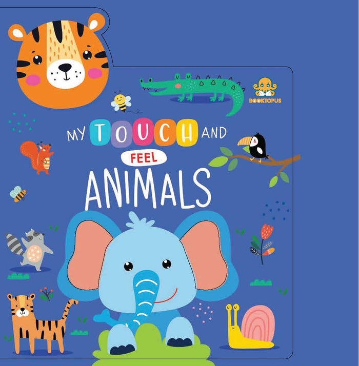 My Touch and Feel Jungle Animals by Booktopus - Board Book cover