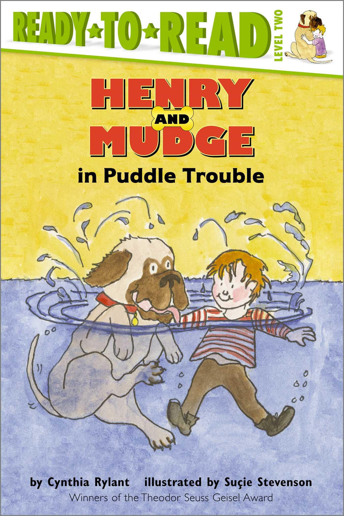Henry And Mudge In Puddle Trouble by Cynthia Rylant - Paperback cover