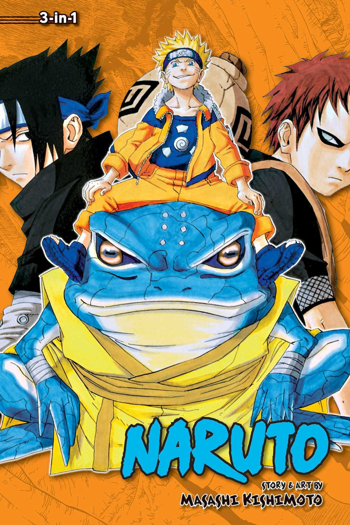 Naruto (3-in-1 Edition), Vol. 5: Includes vols. 13, 14 & 15 by Masashi Kishimoto - Paperback cover