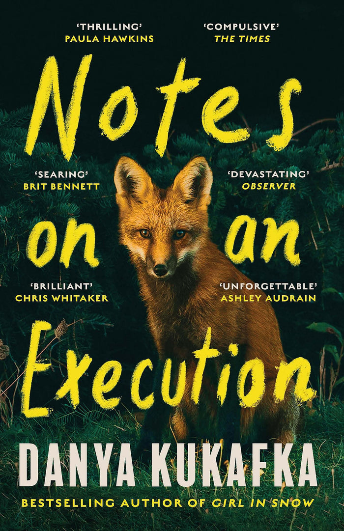 Notes on an Execution: The bestselling thriller that everyone is talking about by Danya Kukafka - Paperback cover