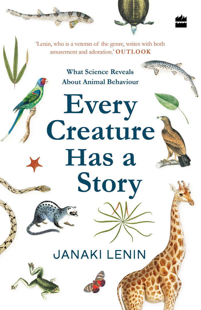 Every Creature Has a Story What Science Reveals About Animal Behaviour by Janaki Lenin - Paperback cover