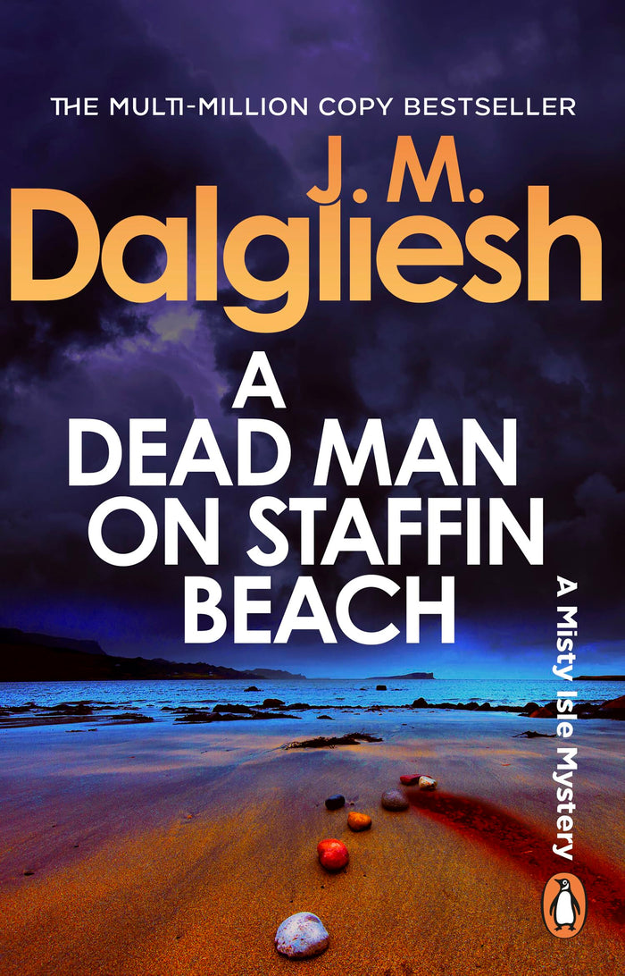 A Dead Man on Staffin Beach by J M Dalgliesh - Paperback cover