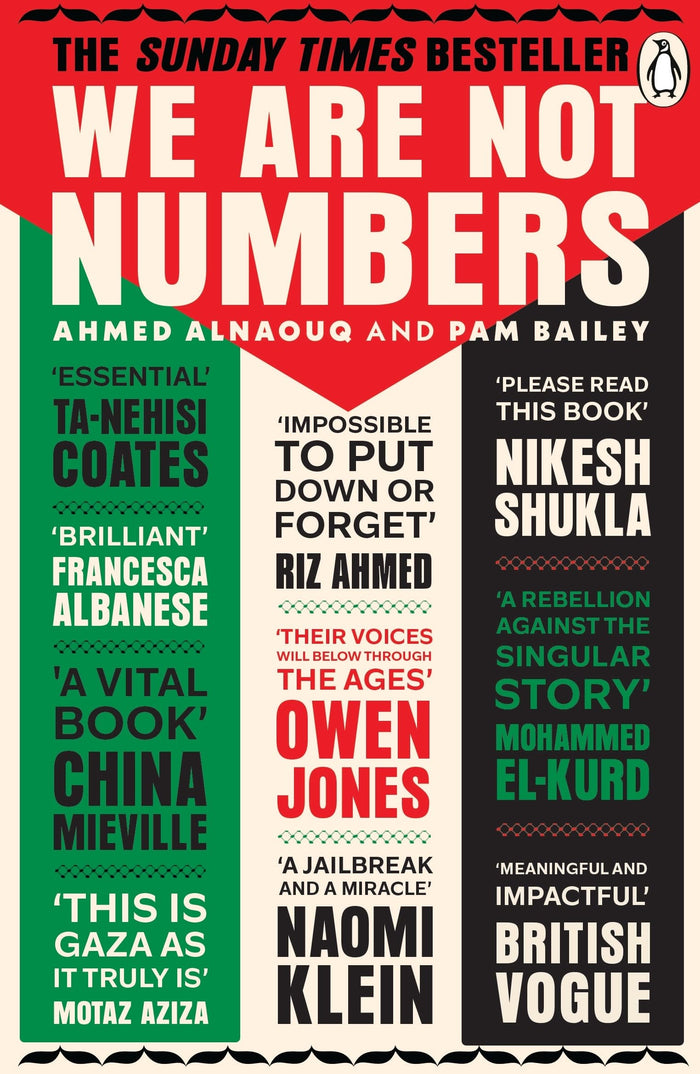 We Are Not Numbers by Ahmed Alnaouq - Paperback cover