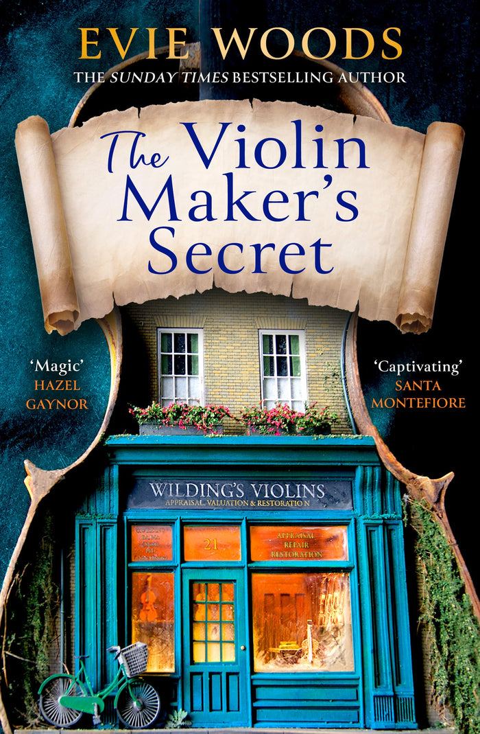 The Violin Maker’s Secret by Evie Woods - Paperback cover
