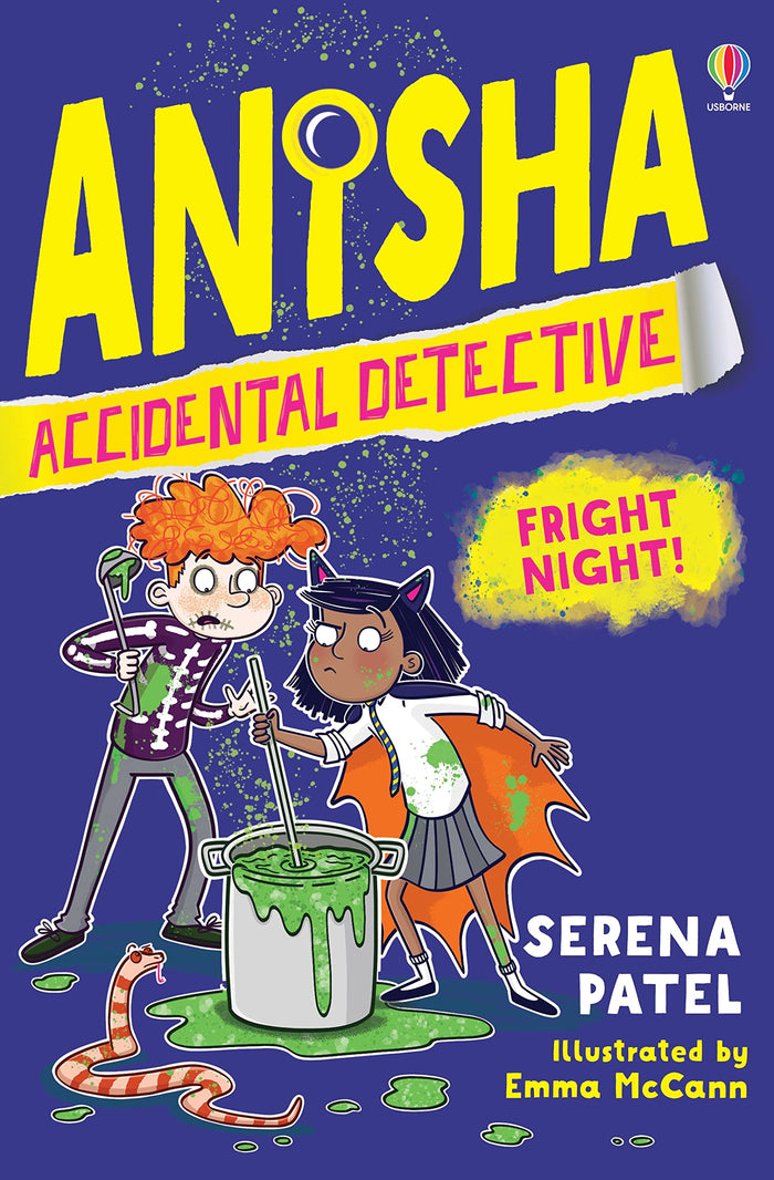 Anisha Accidental Detective: Fright Night by Serena Patel and Emma McCann - Paperback cover