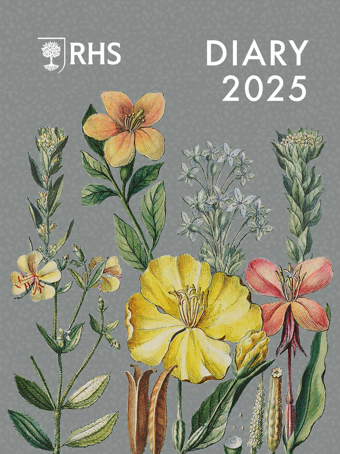 RHS Pocket Diary 2025 by The Royal Horticultural Society - Spiral-bound cover