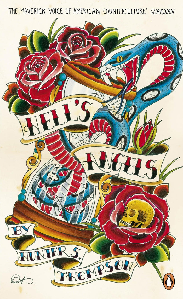 Hell's Angels by Hunter S Thompson - Paperback cover