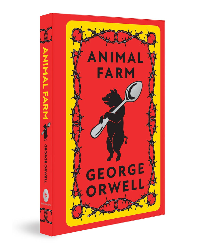 Animal Farm (Deluxe Hardbound Edition) by George Orwell - Hardcover cover