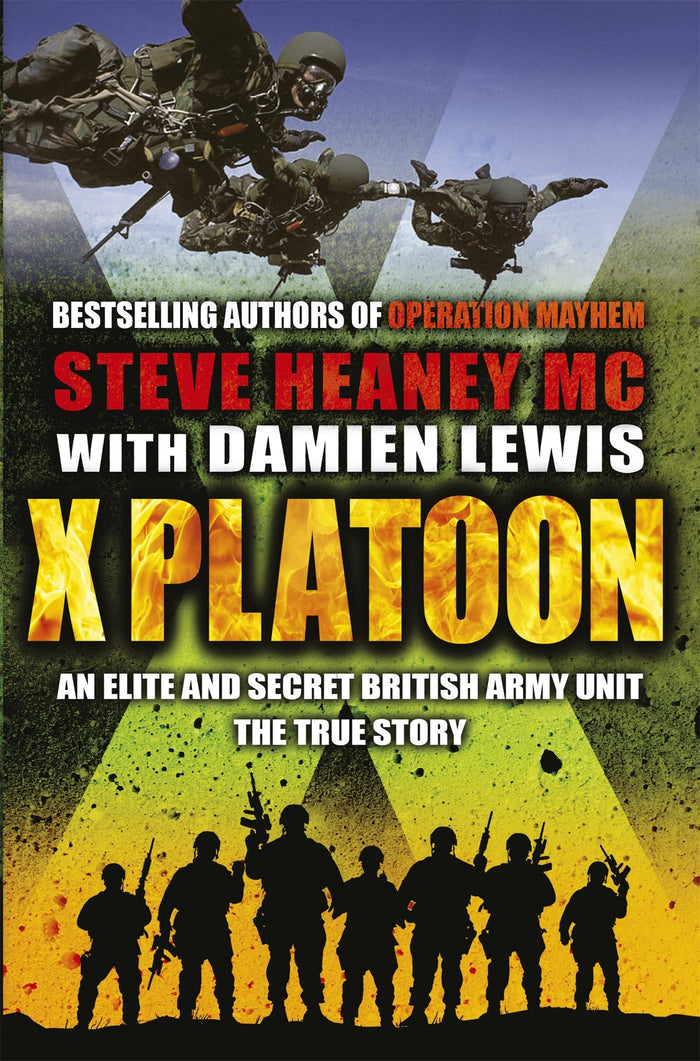 X Platoon by Damien Lewis - Paperback cover