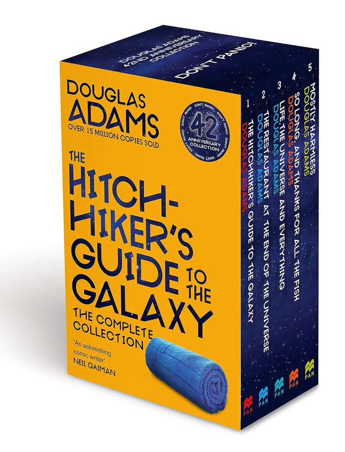 The Complete Hitchhiker's Guide to the Galaxy Boxset: Guide to the Galaxy / The Restaurant at the End of the Universe / Life, the Universe and ... and Thanks for all the Fish / Mostly Harmless bulkbookshop.com