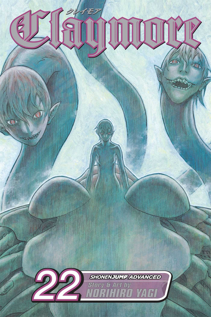 Claymore, Vol. 22: Claws and Fangs of the Abyss by Norihiro Yagi - Paperback cover
