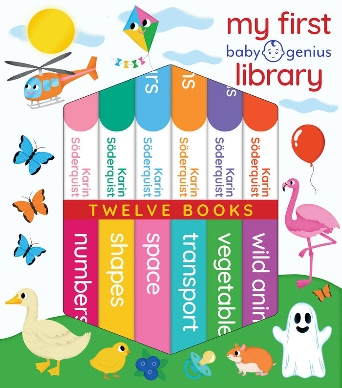My First Baby Genius Library by Karin Söderquist - Board Book cover