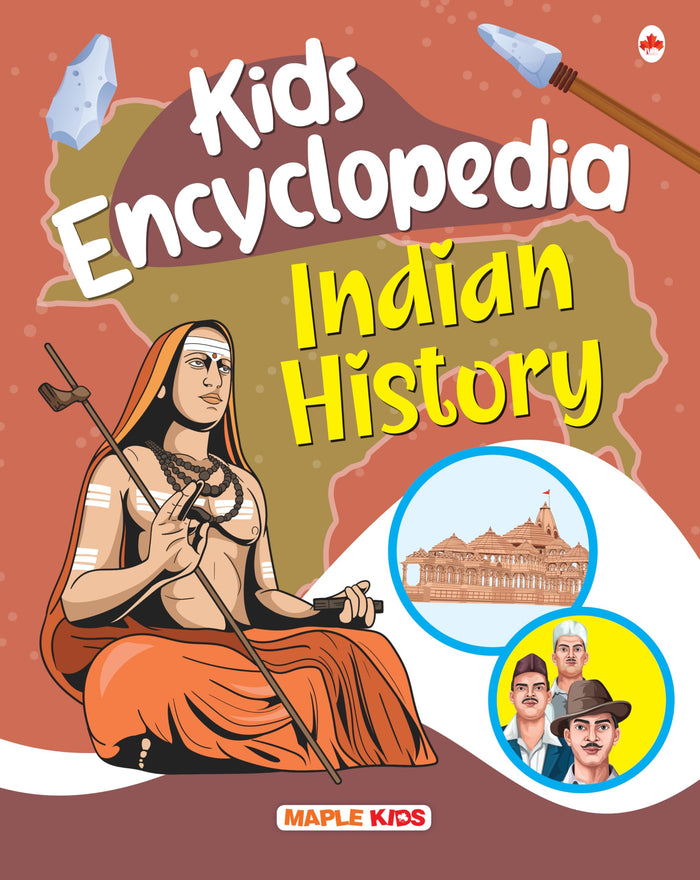 Kids Encyclopedia (Illustrated) - Indian History by Maple Press - Paperback cover