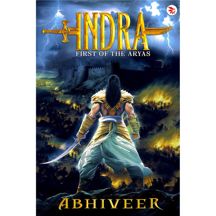 Indra- First of the Arya's by Abhiveer Soni - Paperback cover