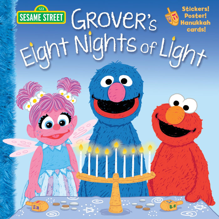 Grover's Eight Nights of Light (Sesame Street) (Pictureback) by Jodie Shepherd - Paperback cover