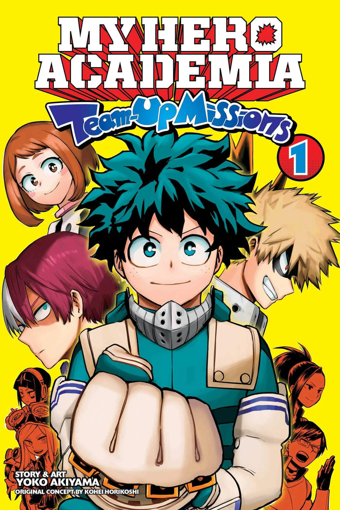 My Hero Academia: Team-Up Missions, Vol. 1 by Yoko Akiyama - Paperback cover