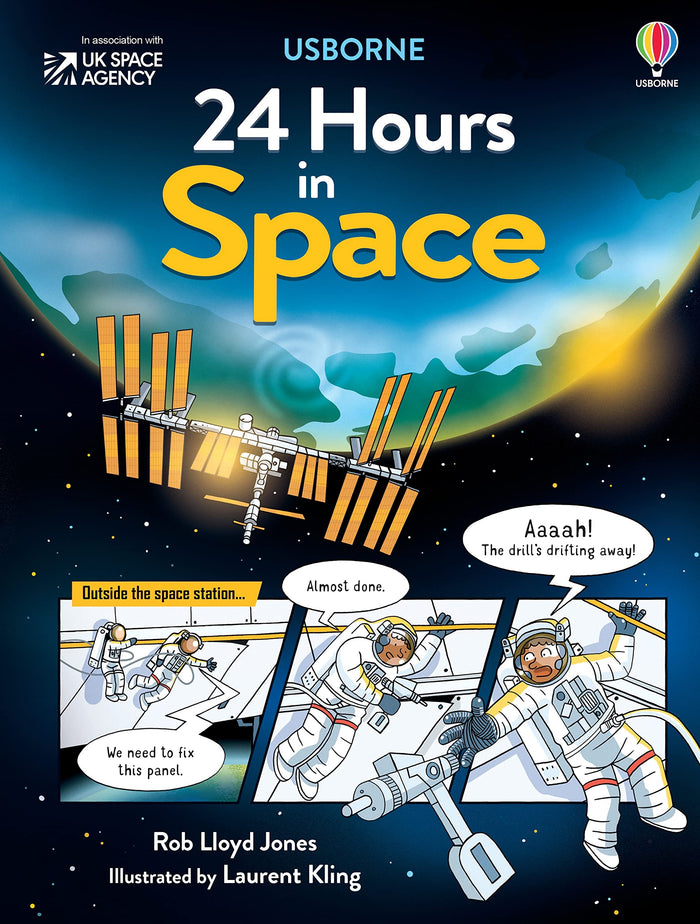 24 Hours in Space by Rob Lloyd Jones - Hardcover cover