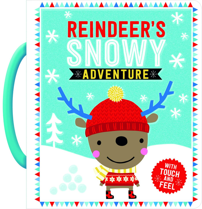 Reindeer's Snowy Adventure by Hayley Down - Board Book cover