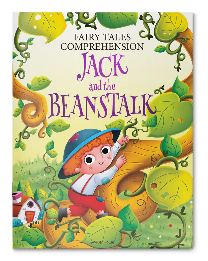 Fairy Tales Comprehension: Jack and the Beanstalk by Wonder House Books - Paperback cover