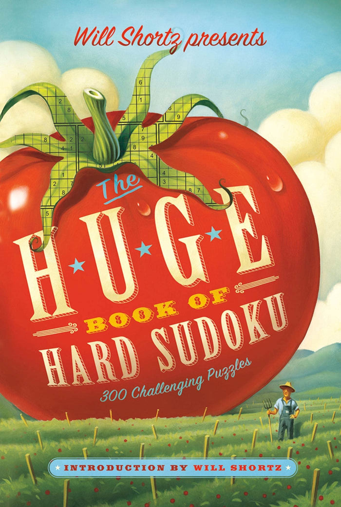 Will Shortz Presents The Huge Book of Hard Sudoku: 300 Challenging Puzzles - Paperback cover