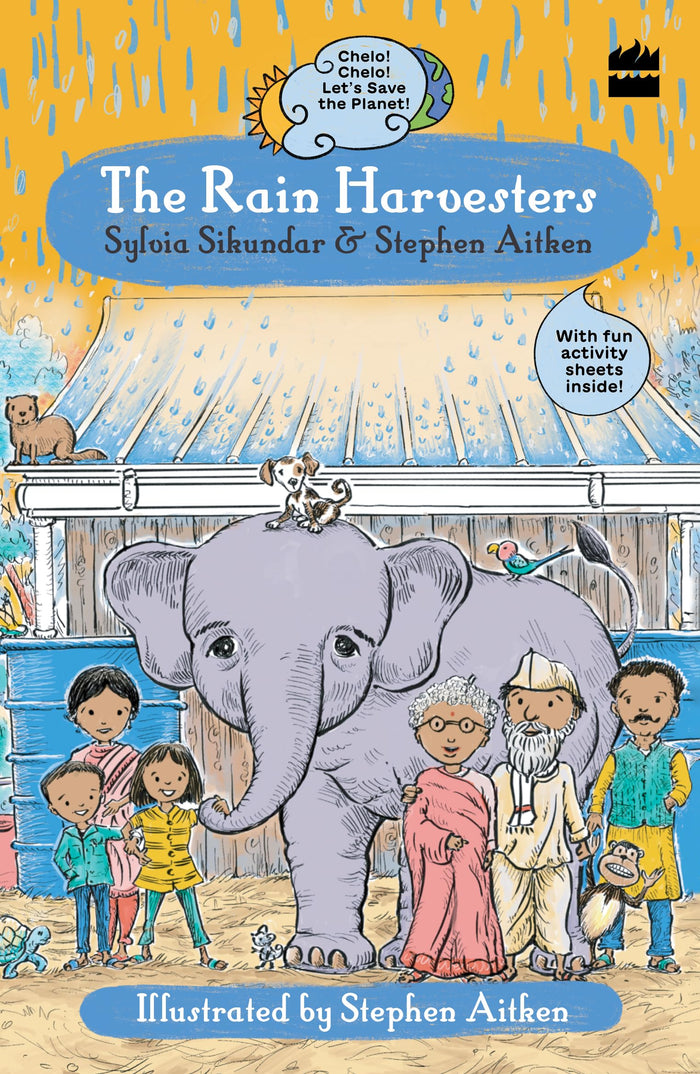 The Rain Harvesters by Sylvia Sikundar & Stephen Aitken - Paperback cover