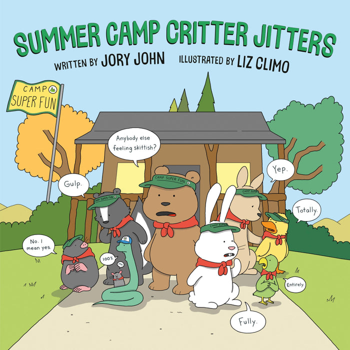 Summer Camp Critter Jitters by Jory John - Hardcover cover