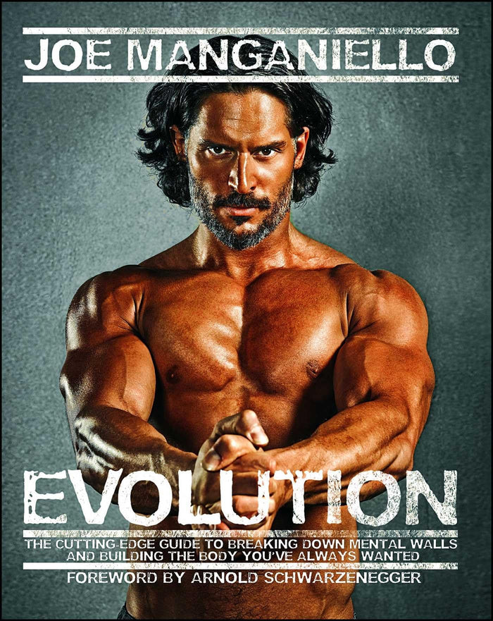 Evolution: The Cutting-Edge Guide to Breaking Down Mental Walls and Building the Body You've Always Wanted by Joe Manganiello - Paperback cover