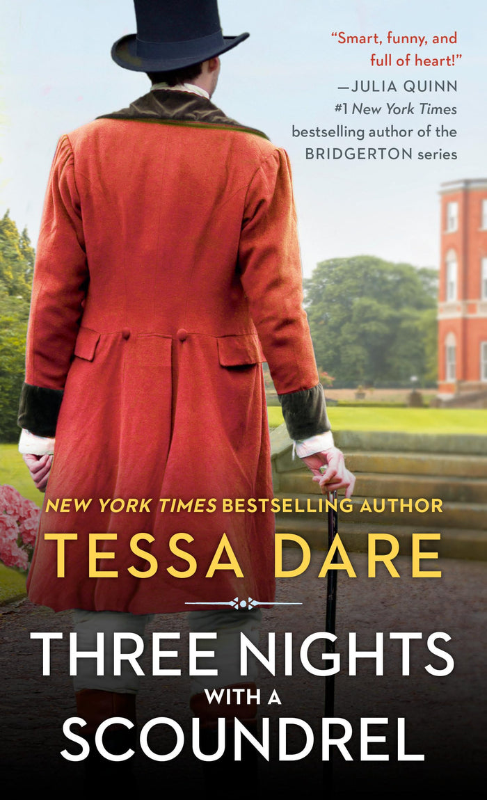 Three Nights with a Scoundrel (Stud Club Trilogy) by Tessa Dare - Mass Market Paperback cover