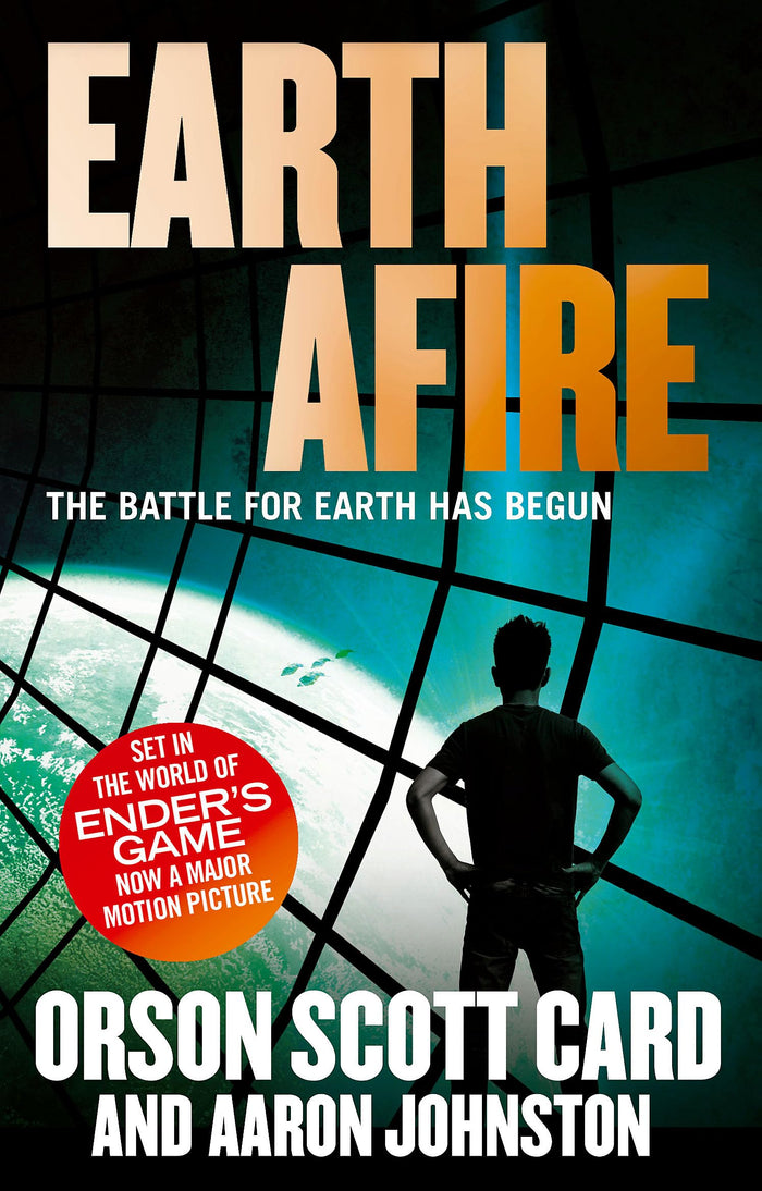 Earth Afire by Orson Scott Card . Aaron Johnston - Paperback cover